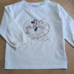 グローバルワークミニーマウス ユニコーン 長袖カットソー 100