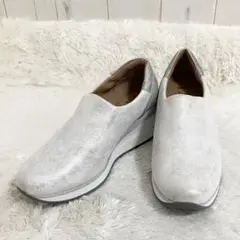 Lince リンセ スリッポン スニーカー ウェッジソール レザー スペイン製