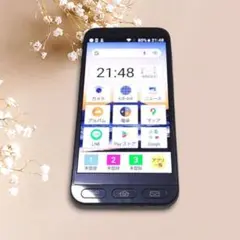 シンプルスマホ　ネイビー　ワンセグ SIMフリー【20】