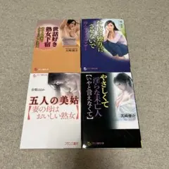 官能小説４冊セット