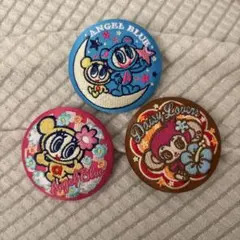 ナルミヤキャラクターズ 刺繍缶バッジ 3点セット