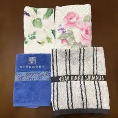 GIVENCHY JUNKOSHIMADAなど　タオル　まとめ売り　4枚のサムネイル