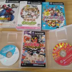 任天堂　ゲームキューブ　ソフト　４個セット