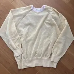 60s ビンスウェ 半袖 スウェット マスタード サンフェード - メルカリ