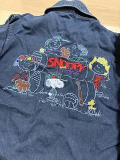 デニムジャケット　110cm　PEANUTSKIDS　スヌーピー　SNOOPY