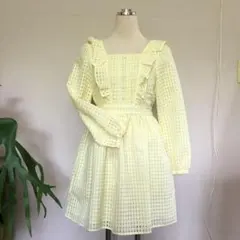 ワンピース earth 春物 可愛い 新品未使用