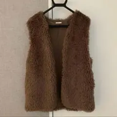 GU ファーベスト レディース ブラウン Mサイズ