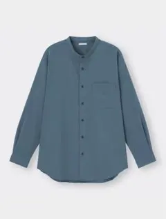 GU イージーケアバンドカラーシャツ