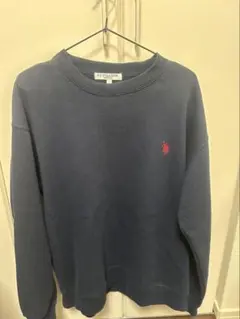 polo ネイビー スウェット Lサイズのサムネイル