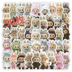 LABUBU ラブブのシール　ランダム50枚セット