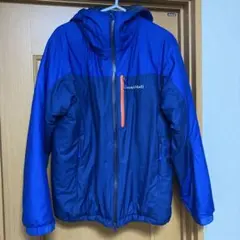 【訳あり】モンベル　フラットアイアンパーカ　L