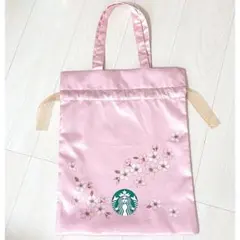 スターバックス ギフトバッグ トートバッグ ラッピングバッグ さくら 桜 ピンク