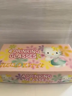 ［値下げ］ハローキティ　グラスセット　コップ　食器　レトロ