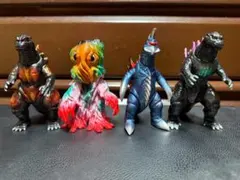 CCP ミドルサイズシリーズ　バーニングゴジラ ヘドラ ガイガン 他 4体セット