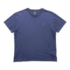 USA 古着 ポロラルフローレン クルーネック Tシャツ 刺繍 メンズMのサムネイル