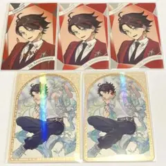 にじさんじ　三枝明那　7thサイン入り／ART カード　5点