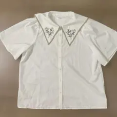 ANOTHER BRANCH OLIVE des OLIVE 刺繍ブラウスのサムネイル