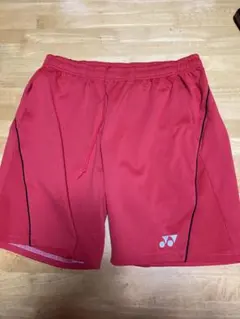 YONEX バドミントン ハーフパンツ レッド