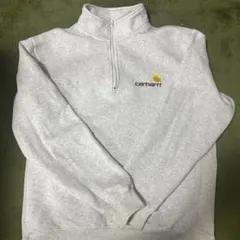 Carhartt グレー ハーフジップ トレーナー XL最終値下げ