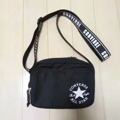 CONVERSE　ショルダーバッグ　ブラック　コンバース　オールスター　鞄　黒