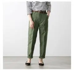 D.M.G ドミンゴ ベイカーパンツ オリーブグリーン Sサイズ