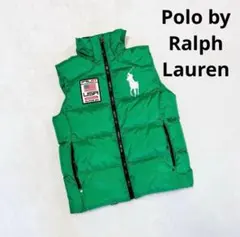 『稀少』RALPH LAUREN ダウンベスト　緑