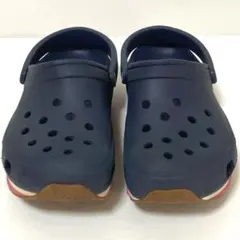 Crocs キッズ 18.5cm (12/13) ネイビー サンダル