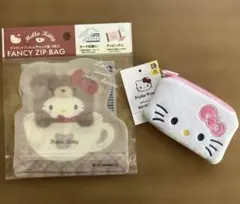 ハローキティ　ポーチ　ダイカットフィルムチャック袋のサムネイル
