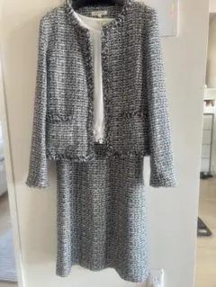 ツイードスカートスーツ セットアップ