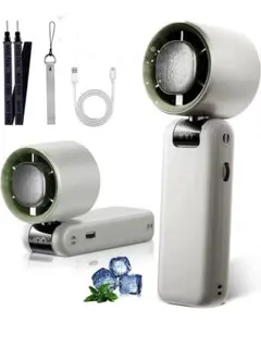 ハンディファン 携帯扇風機 【a2026新デザイン 瞬間冷却