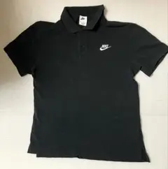 NIKE ナイキ 半袖 ポロシャツ Mサイズ ワンポイント 刺繍ロゴ 現行タグ