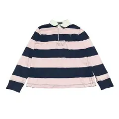 Polo Ralph Lauren 長袖シャツ ネイビーピンク　130