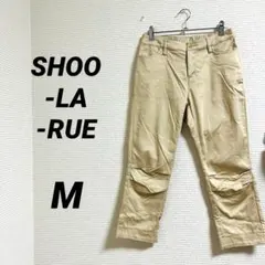 【シューラルー】 ボトムス パンツ 綿パン ベージュ ウエストゴム カジュアル