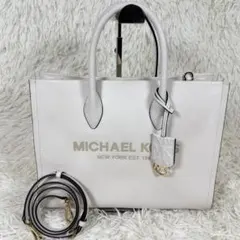 MICHAEL KORS　マイケルコース　ミレラ　シボ革　トート　ミディアム