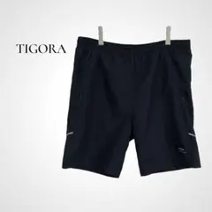 TIGORA メンズ ショートパンツ M ブラック ハーフ トレーニングウェアのサムネイル