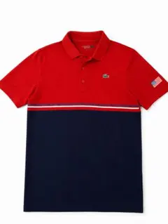 ラコステ ジョコビッチ ULTRA DRY ポロ 赤 FR3 M 美品 - メルカリ