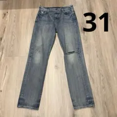【B】AMIRI STRAIGHT KNEE SLIT JEAN 31 アミリのサムネイル