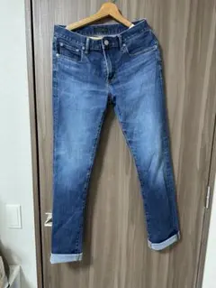 UNIQLO JEANS スリムフィット ブルーデニム 31インチ ユニクロ