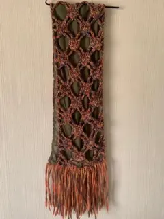 ★美品★H.P.FRANCE ⭐︎CARPET シルク&ウールのストール　マフラーのサムネイル