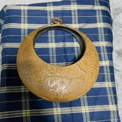 【銘有】南部鉄器 三厳堂 自在鉤 手繰り猿 吊り飾り 花器 オブジェ 伝統工芸のサムネイル