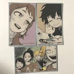 ヒロアカ原画展 メモリアルコレクション 麗日 死柄木 文化祭