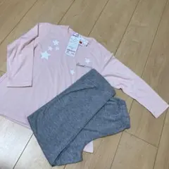 サイズ120 女児長袖パジャマ ピンク　定価1500円