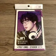 BTS JIN ポストカード ステッカーセット 未使用品