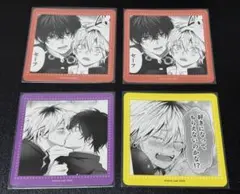ダメ男の椎名先輩とヤバ男の佐々木くん　POPUPSHOP コースター