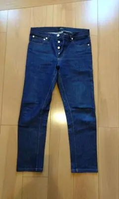 美品　A.P.C. アーペーセー　プチニュースタンダード　 ストレッチ　28濃紺