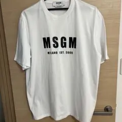 MSGM ホワイト Tシャツのサムネイル