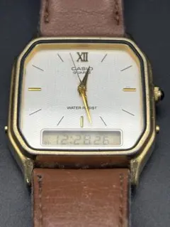 CASIO カシオ アナデジ AQ-429 稼働品213