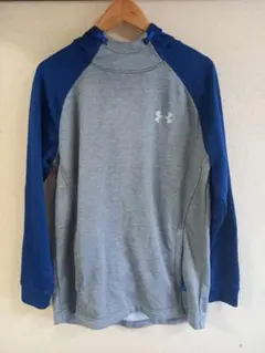 Under Armour フード付きパーカー グレー/ネイビー