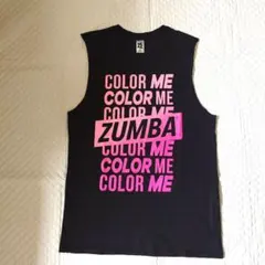 【美品】ZUMBA　ブラックタンクトップ