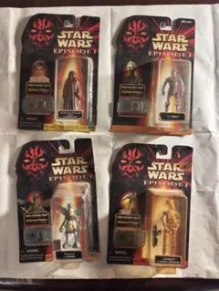 スターウォーズ Star Wars Episode I フィギュアセット 1994s/Star Wars /Bend-Ems/ 10 Piece Gift Set /Deadstock🪐 . . . 32